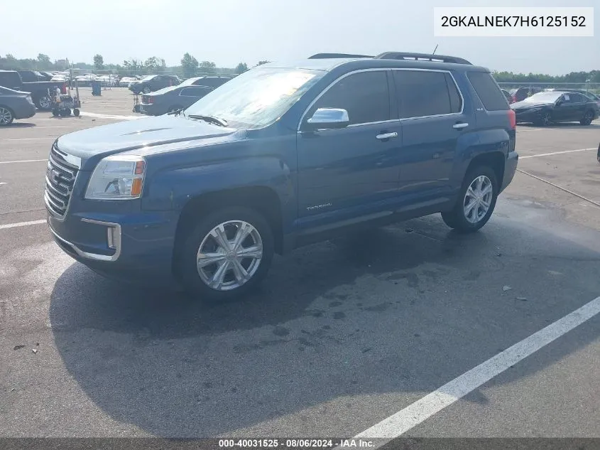 2GKALNEK7H6125152 2017 GMC Terrain Sle-2