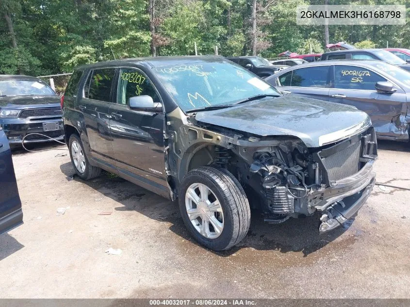 2GKALMEK3H6168798 2017 GMC Terrain Sle-1