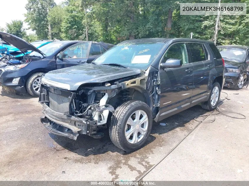 2GKALMEK3H6168798 2017 GMC Terrain Sle-1