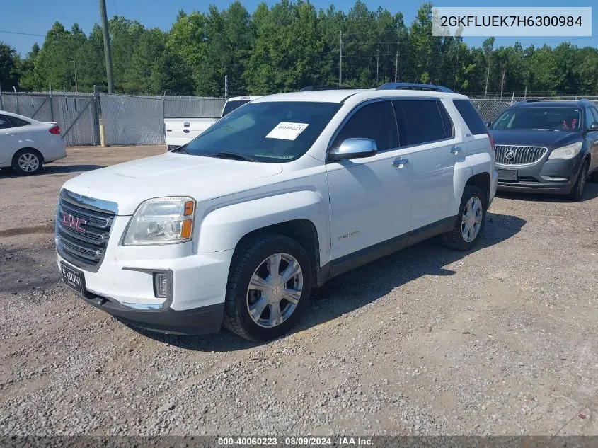 2GKFLUEK7H6300984 2017 GMC Terrain Slt