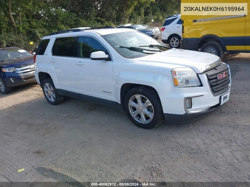 2017 GMC Terrain Sle-2 VIN: 2GKALNEK0H6195964 Lot: 40062912