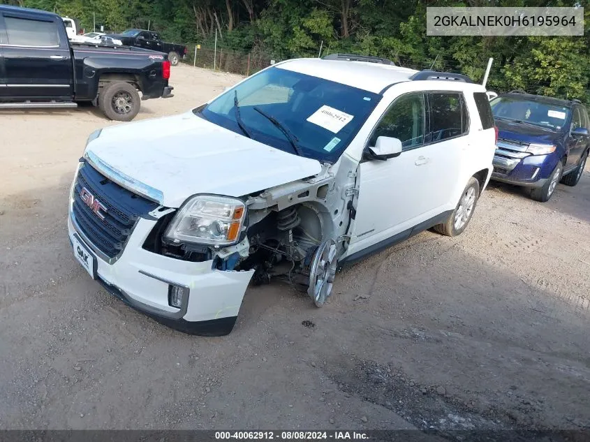 2017 GMC Terrain Sle-2 VIN: 2GKALNEK0H6195964 Lot: 40062912