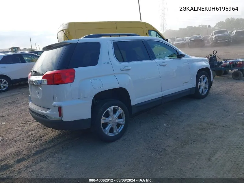 2GKALNEK0H6195964 2017 GMC Terrain Sle-2