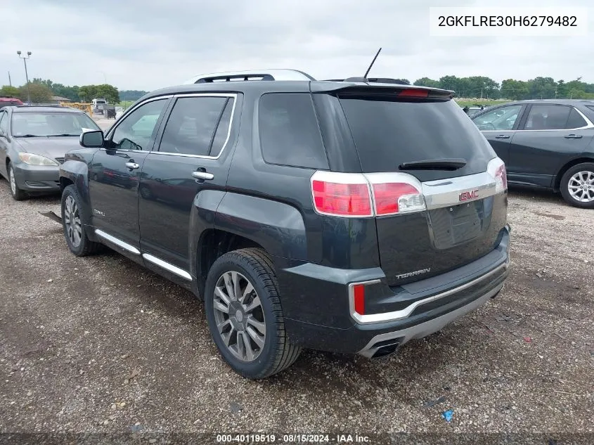 2GKFLRE30H6279482 2017 GMC Terrain Denali