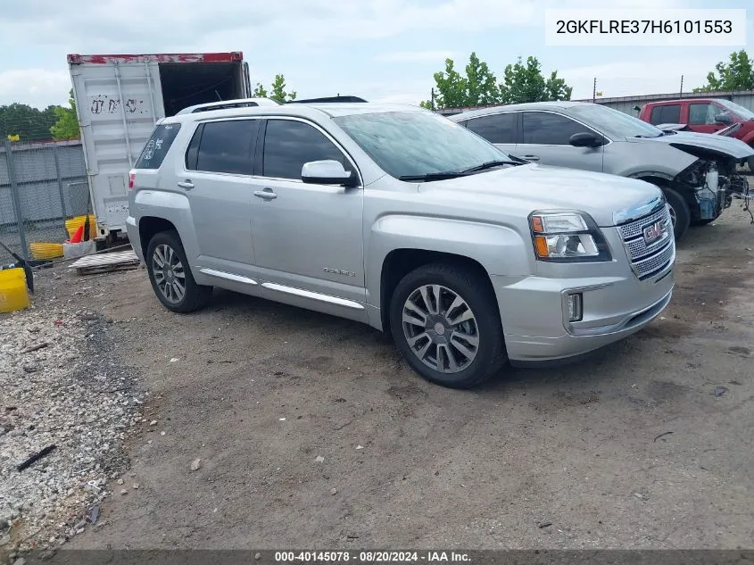 2017 GMC Terrain Denali VIN: 2GKFLRE37H6101553 Lot: 40145078