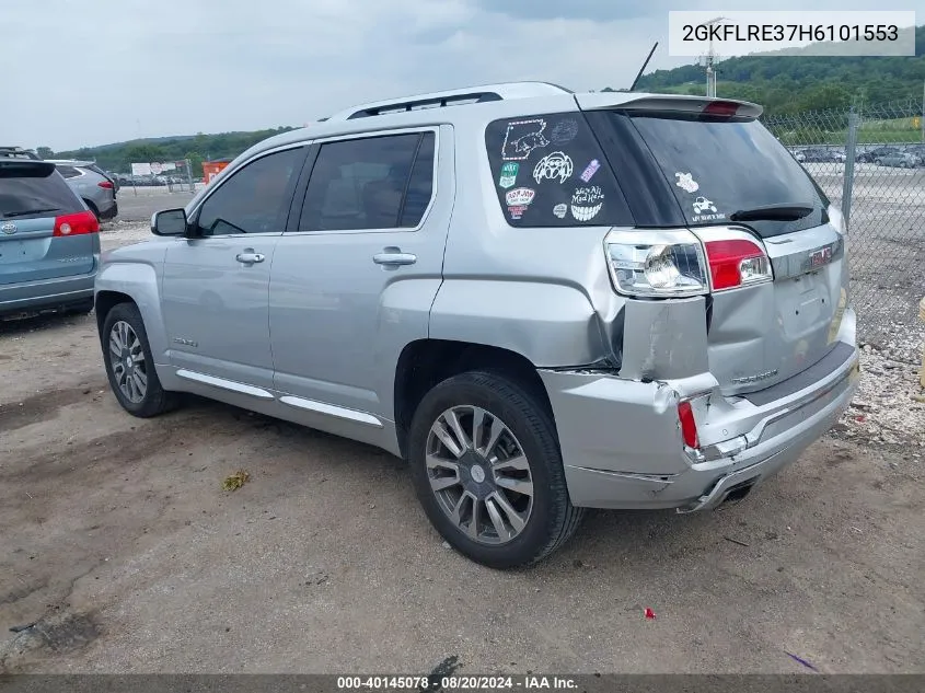 2GKFLRE37H6101553 2017 GMC Terrain Denali