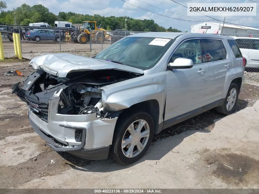 2GKALMEKXH6269207 2017 GMC Terrain Sle-1