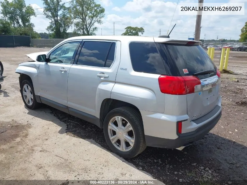 2017 GMC Terrain Sle-1 VIN: 2GKALMEKXH6269207 Lot: 40223136