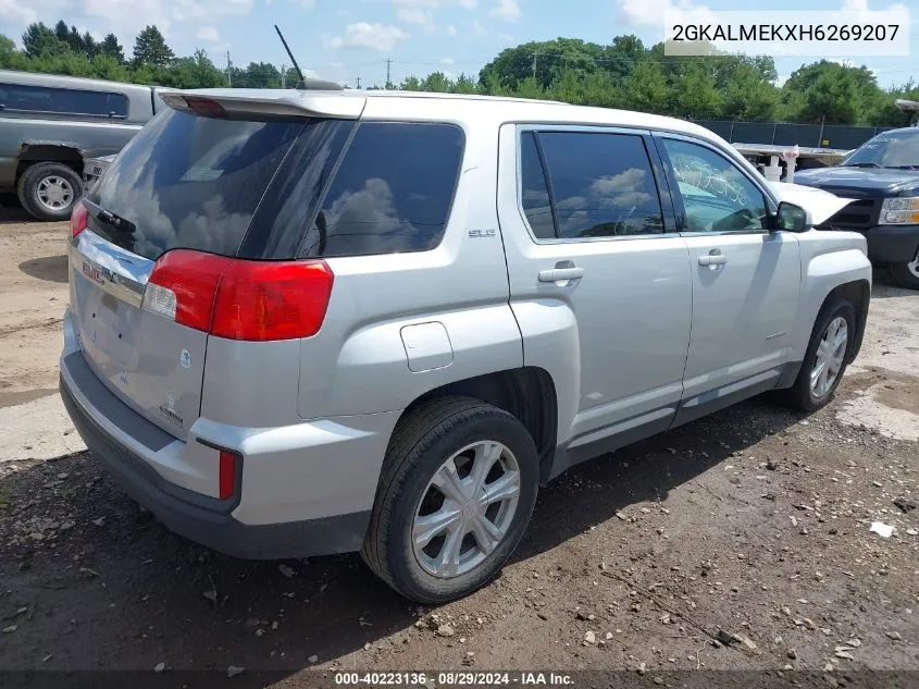 2017 GMC Terrain Sle-1 VIN: 2GKALMEKXH6269207 Lot: 40223136