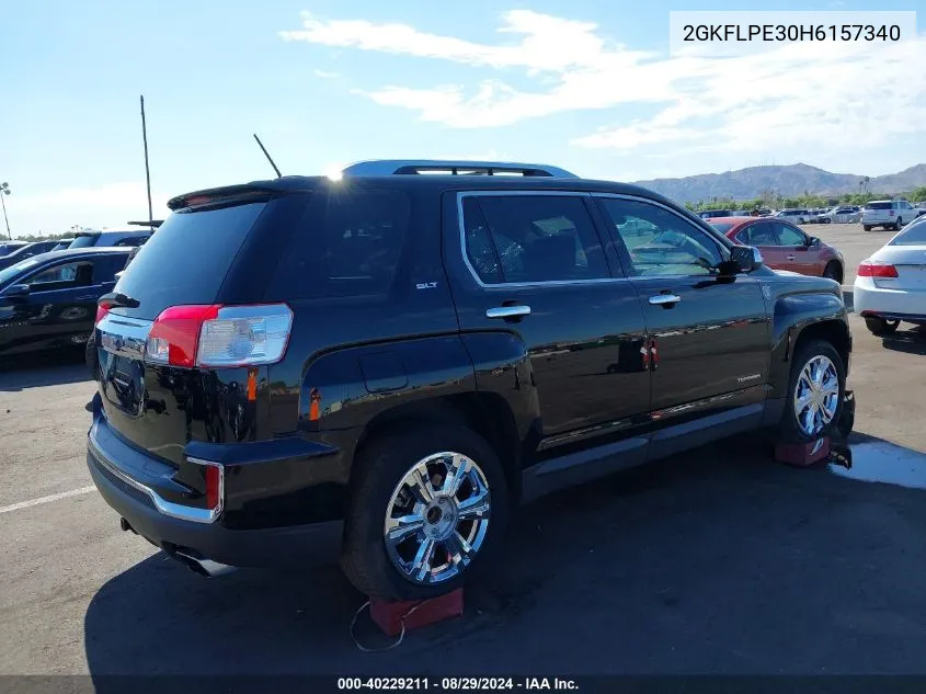 2017 GMC Terrain Slt VIN: 2GKFLPE30H6157340 Lot: 40229211