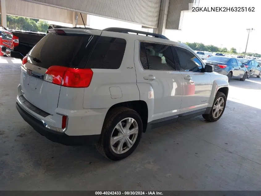 2017 GMC Terrain Sle-2 VIN: 2GKALNEK2H6325162 Lot: 40242433