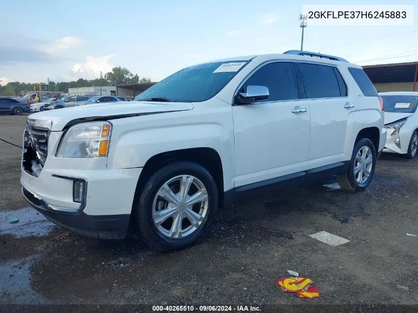 2017 GMC Terrain Slt VIN: 2GKFLPE37H6245883 Lot: 40265510