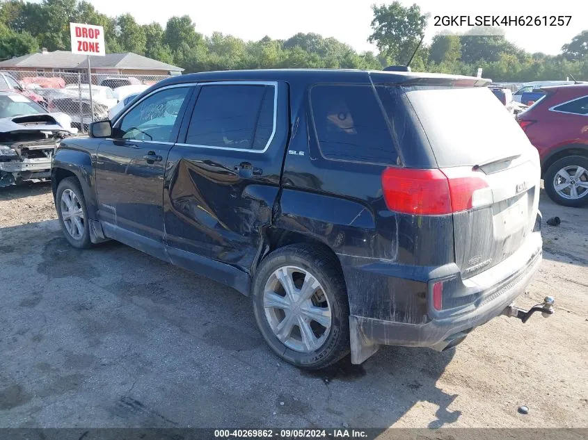 2GKFLSEK4H6261257 2017 GMC Terrain Sle