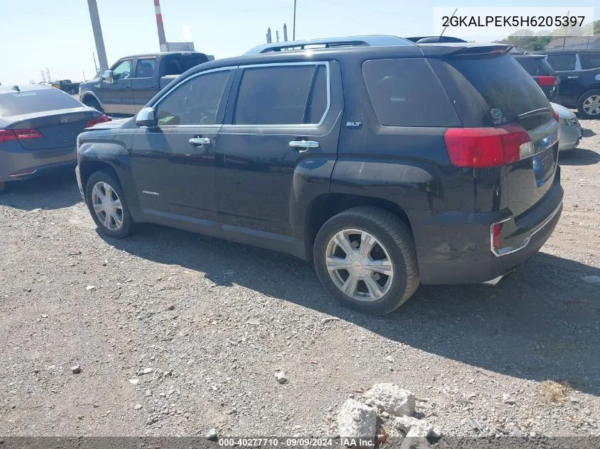 2GKALPEK5H6205397 2017 GMC Terrain Slt