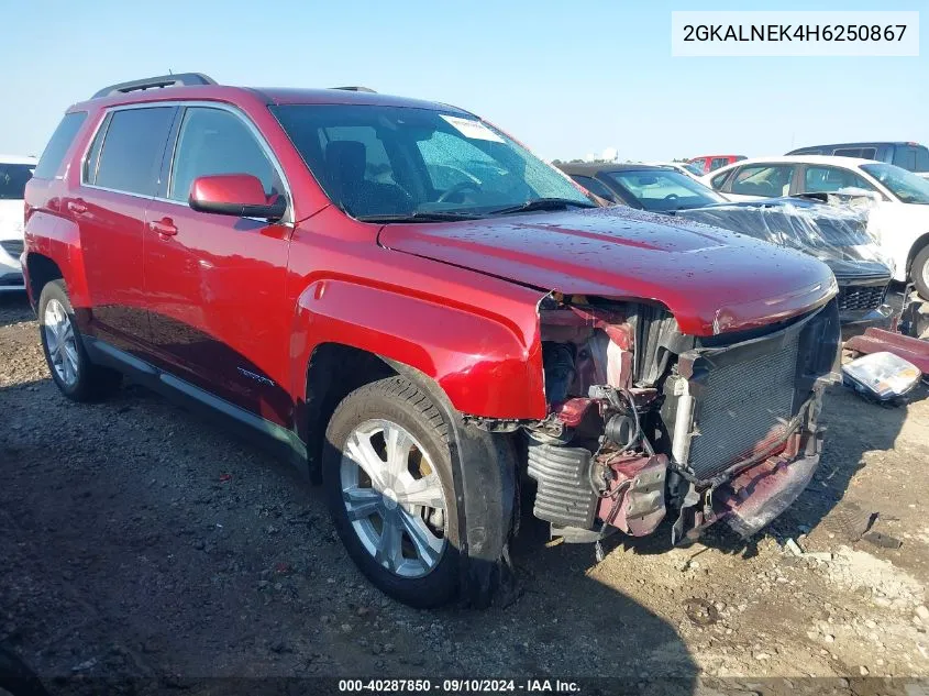 2017 GMC Terrain Sle-2 VIN: 2GKALNEK4H6250867 Lot: 40287850