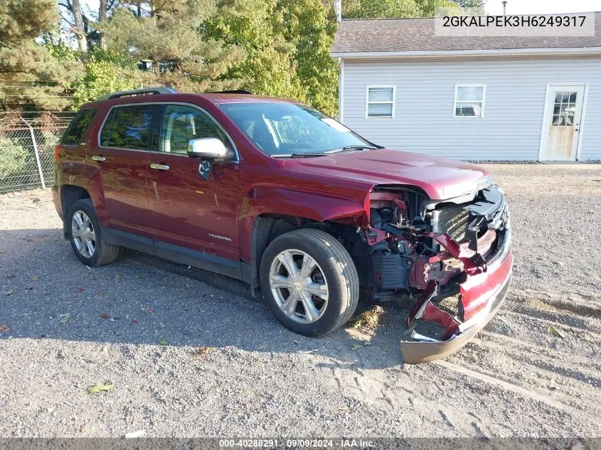 2GKALPEK3H6249317 2017 GMC Terrain Slt