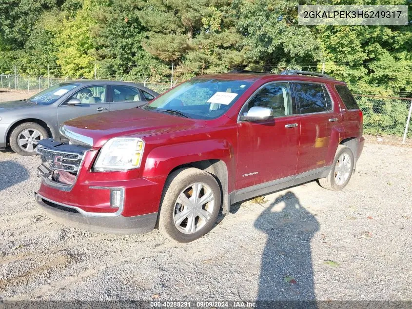 2GKALPEK3H6249317 2017 GMC Terrain Slt