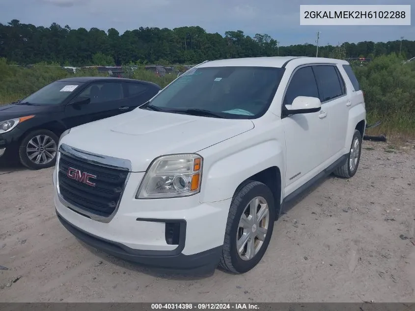 2GKALMEK2H6102288 2017 GMC Terrain Sle-1