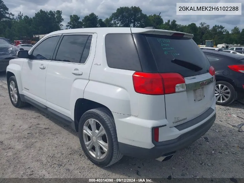 2GKALMEK2H6102288 2017 GMC Terrain Sle-1