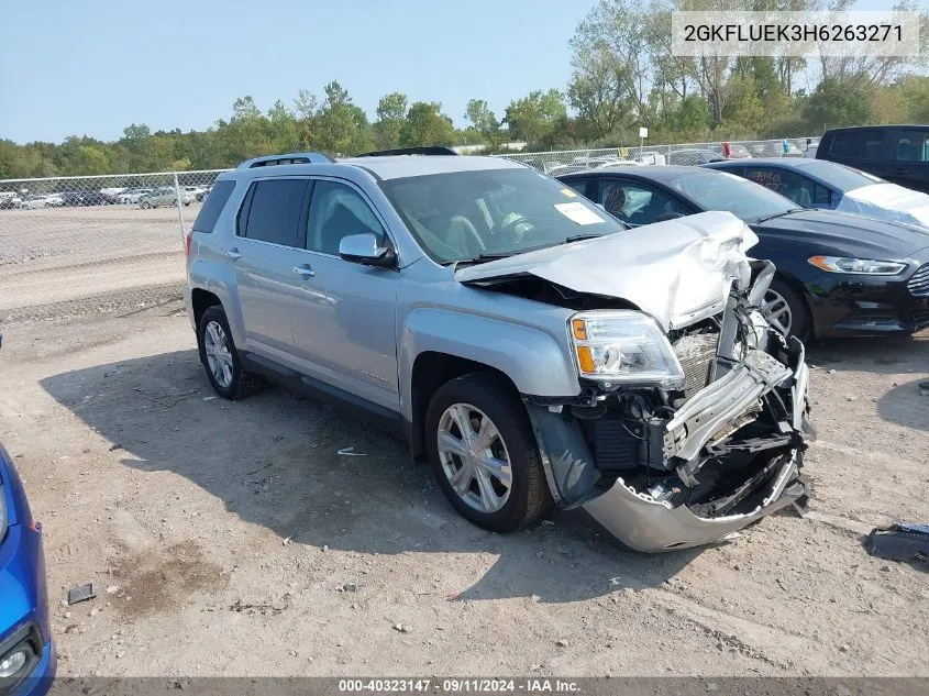 2017 GMC Terrain Slt VIN: 2GKFLUEK3H6263271 Lot: 40323147