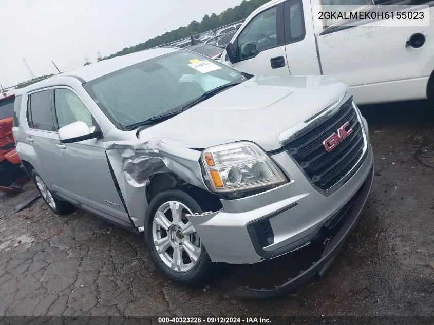 2GKALMEK0H6155023 2017 GMC Terrain Sle-1