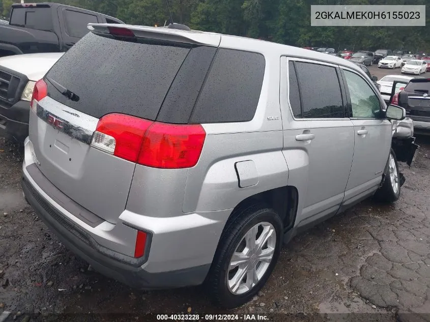 2GKALMEK0H6155023 2017 GMC Terrain Sle-1