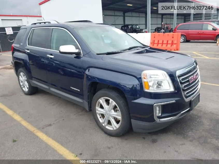 2GKFLUEK7H6327246 2017 GMC Terrain Slt