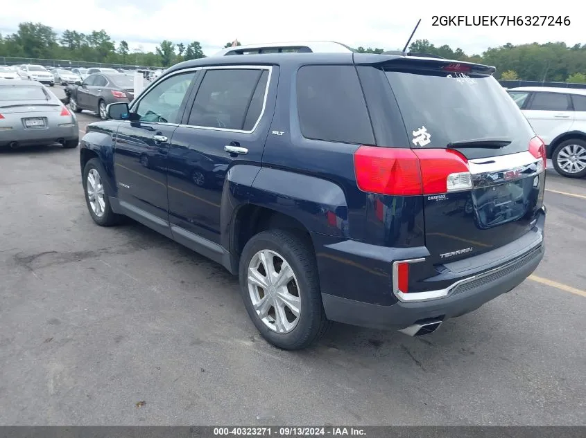 2GKFLUEK7H6327246 2017 GMC Terrain Slt