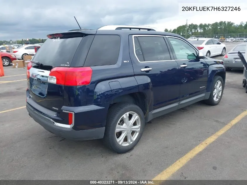 2GKFLUEK7H6327246 2017 GMC Terrain Slt