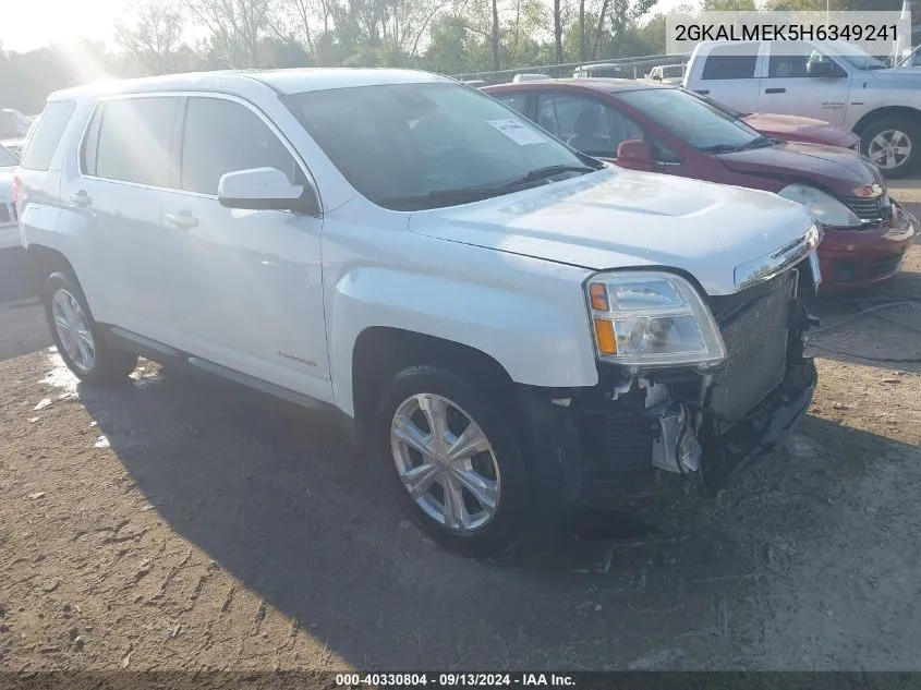 2017 GMC Terrain Sle-1 VIN: 2GKALMEK5H6349241 Lot: 40330804