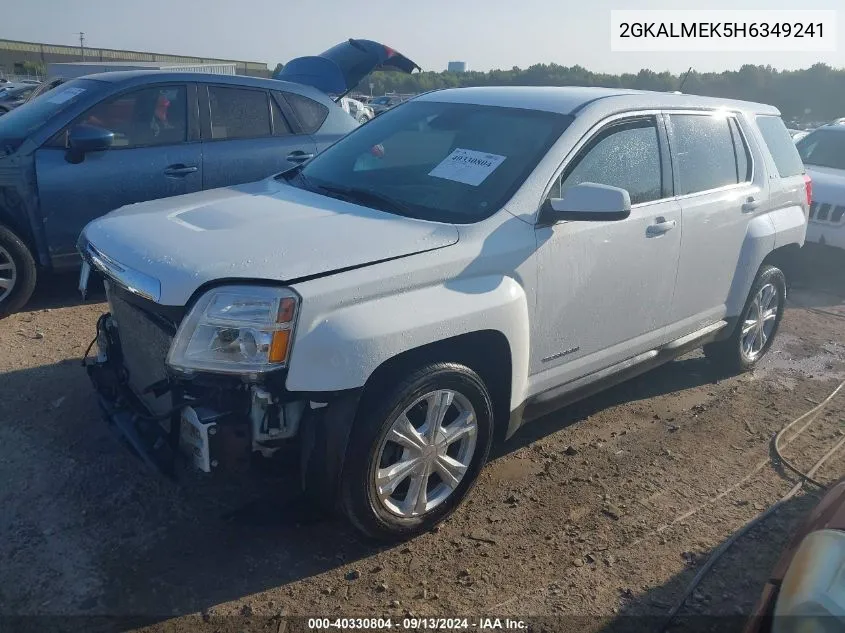 2GKALMEK5H6349241 2017 GMC Terrain Sle-1