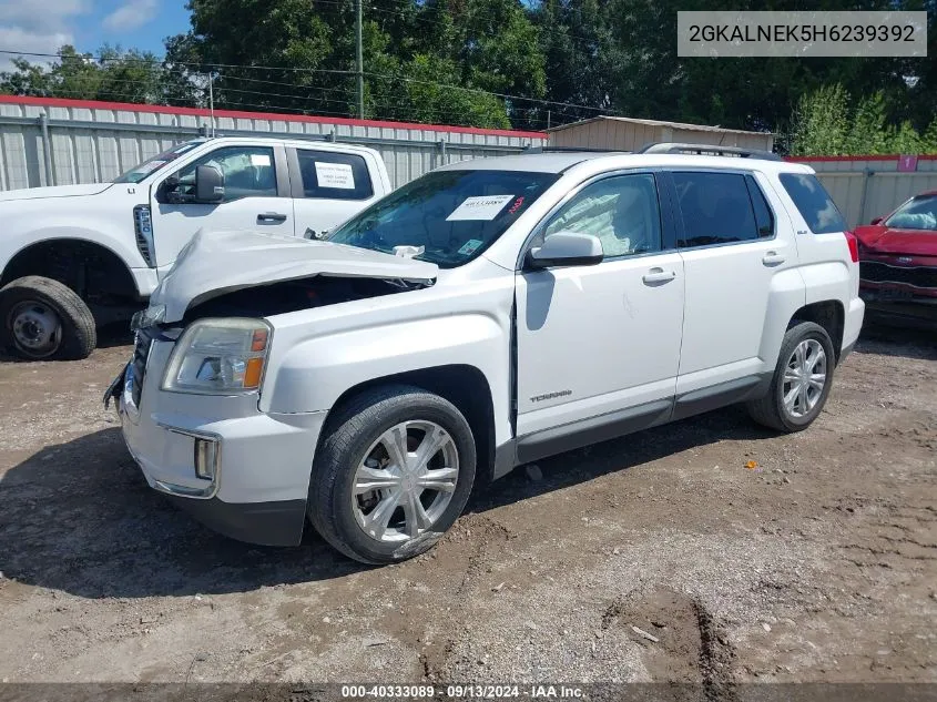 2017 GMC Terrain Sle-2 VIN: 2GKALNEK5H6239392 Lot: 40333089