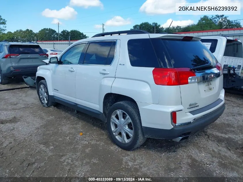 2017 GMC Terrain Sle-2 VIN: 2GKALNEK5H6239392 Lot: 40333089