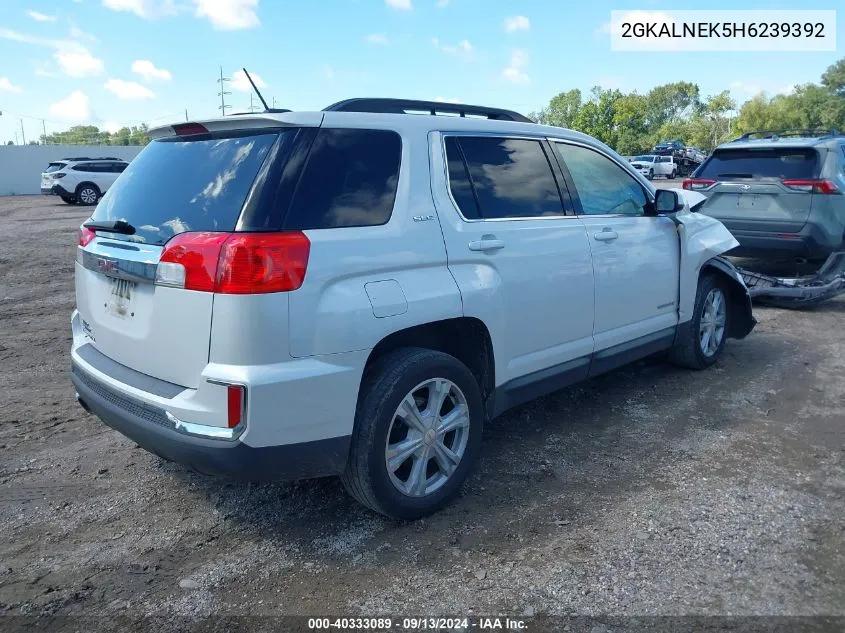 2017 GMC Terrain Sle-2 VIN: 2GKALNEK5H6239392 Lot: 40333089