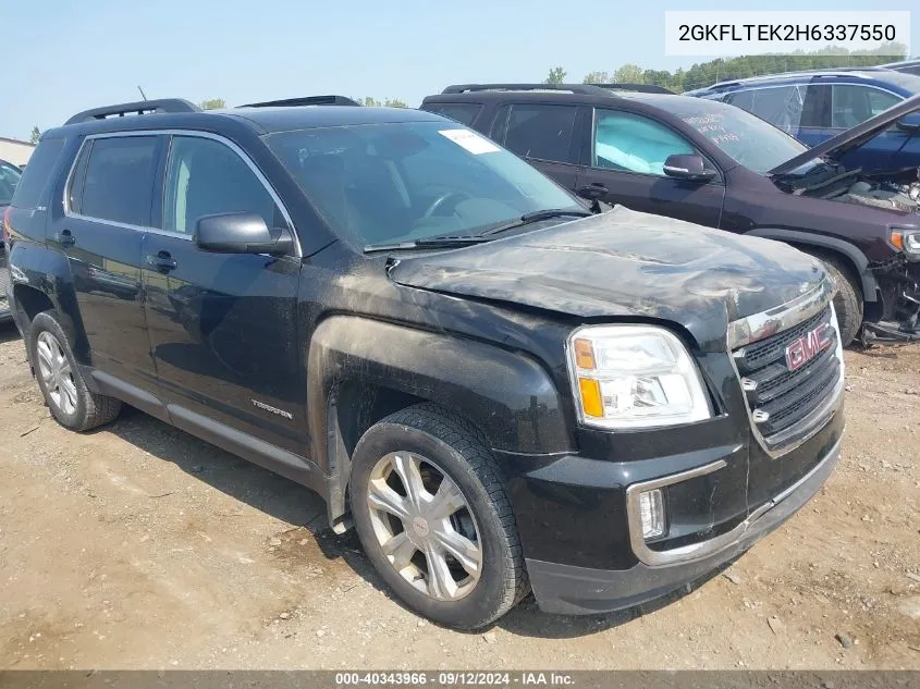 2017 GMC Terrain Sle-2 VIN: 2GKFLTEK2H6337550 Lot: 40343966