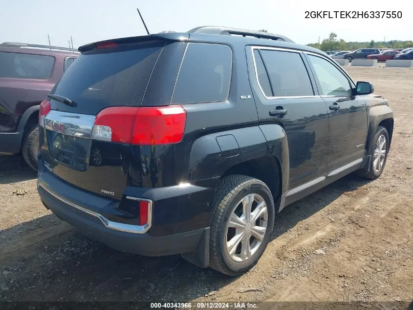 2GKFLTEK2H6337550 2017 GMC Terrain Sle-2