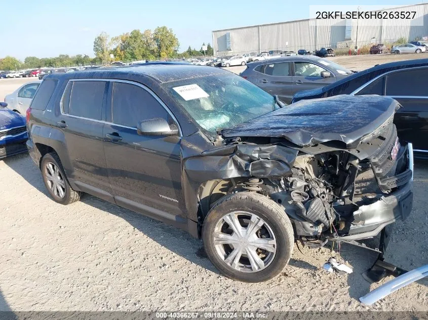 2017 GMC Terrain Sle VIN: 2GKFLSEK6H6263527 Lot: 40366267