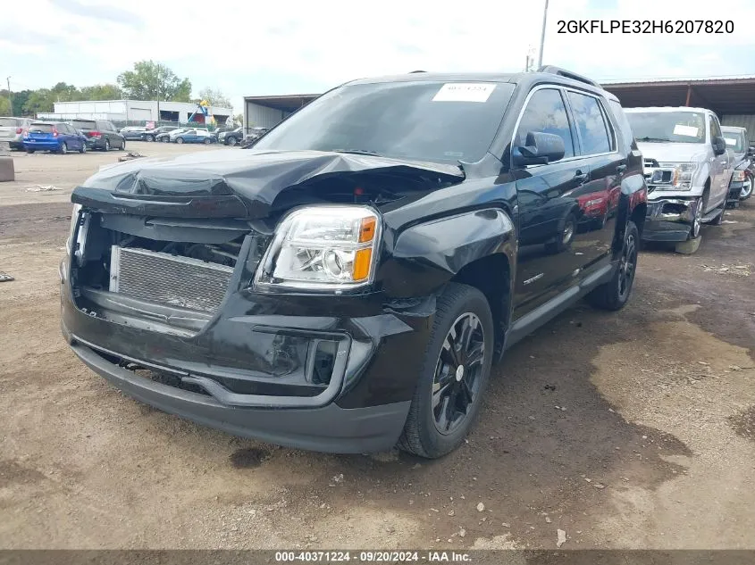 2017 GMC Terrain Slt VIN: 2GKFLPE32H6207820 Lot: 40371224