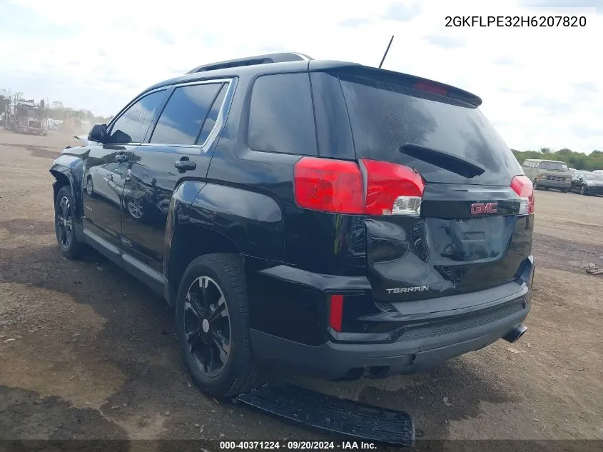 2GKFLPE32H6207820 2017 GMC Terrain Slt