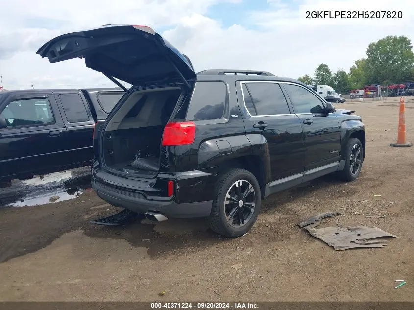 2017 GMC Terrain Slt VIN: 2GKFLPE32H6207820 Lot: 40371224