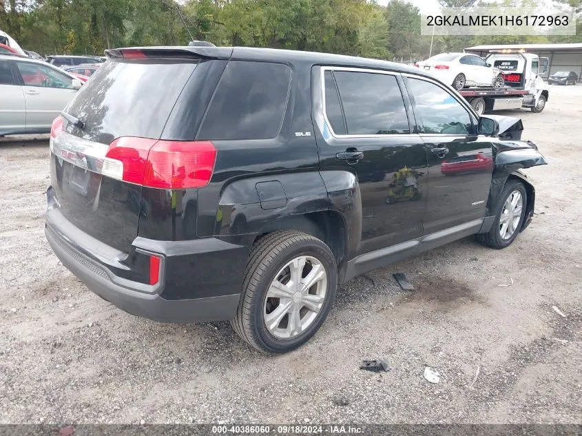 2GKALMEK1H6172963 2017 GMC Terrain Sle-1