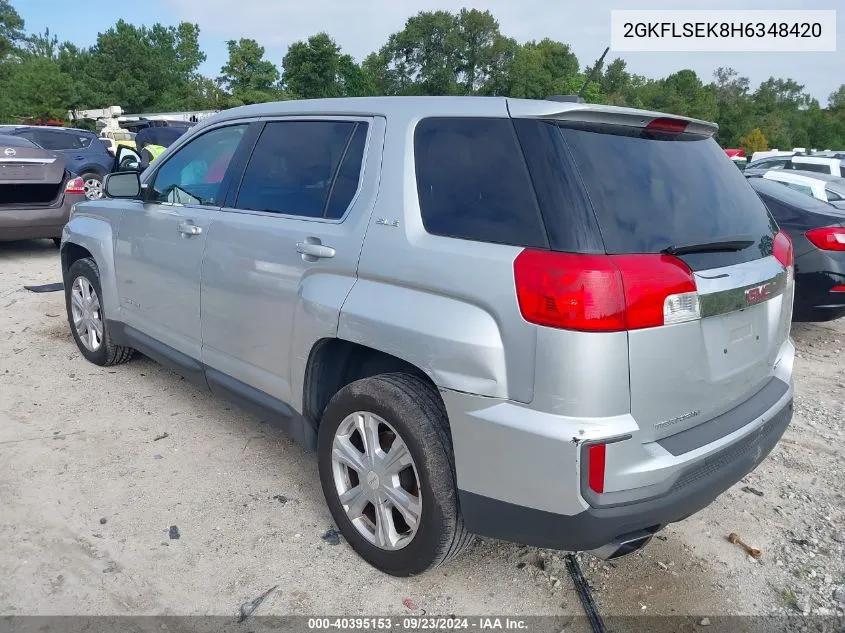 2GKFLSEK8H6348420 2017 GMC Terrain Sle-1