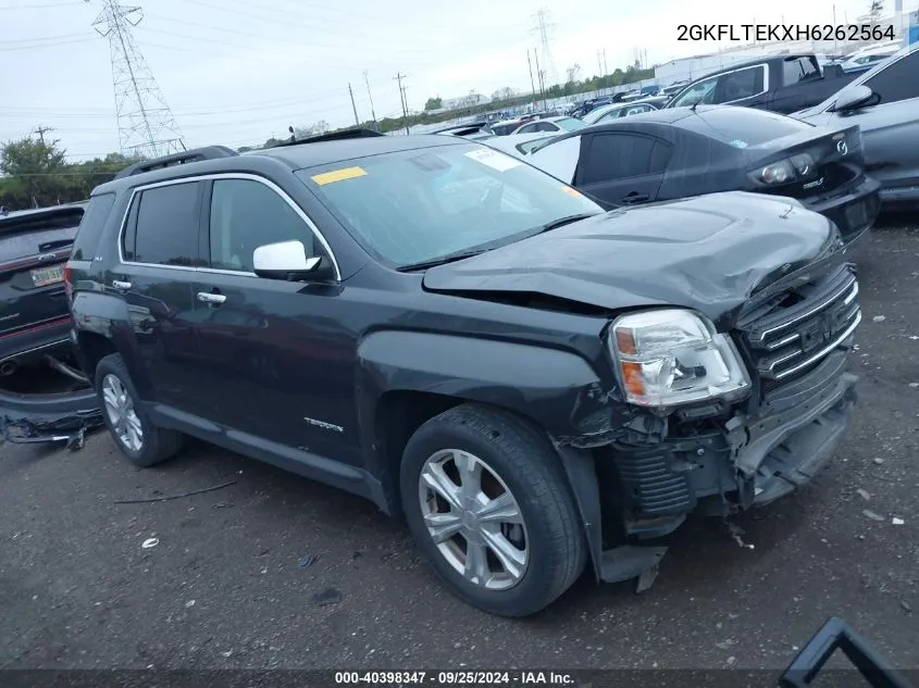 2017 GMC Terrain Sle VIN: 2GKFLTEKXH6262564 Lot: 40398347