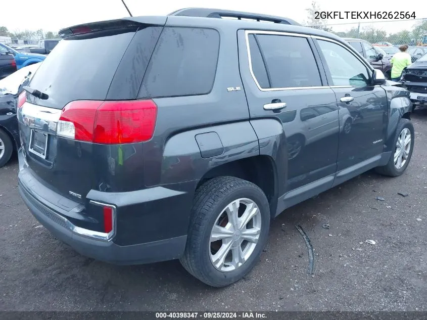 2017 GMC Terrain Sle VIN: 2GKFLTEKXH6262564 Lot: 40398347