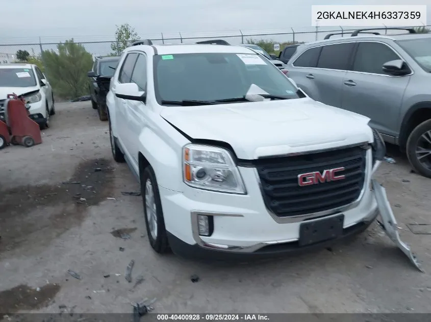 2GKALNEK4H6337359 2017 GMC Terrain Sle