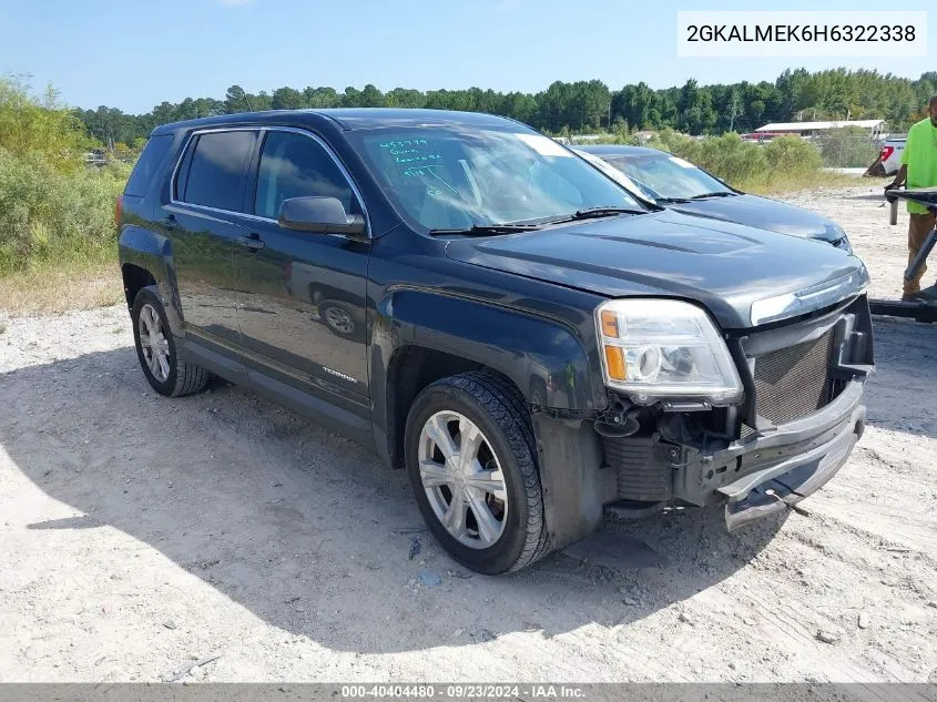 2GKALMEK6H6322338 2017 GMC Terrain Sle-1