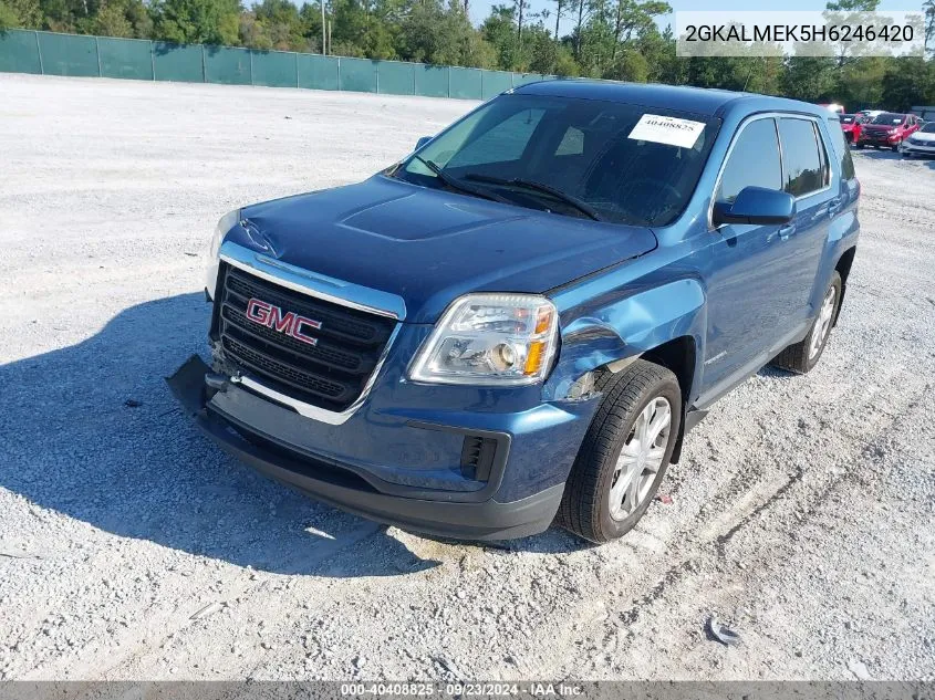 2GKALMEK5H6246420 2017 GMC Terrain Sle