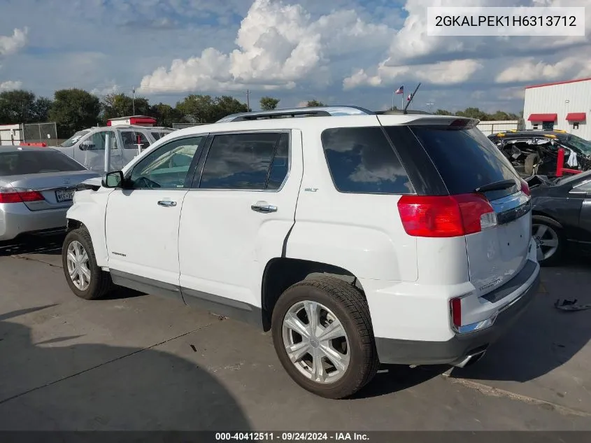 2GKALPEK1H6313712 2017 GMC Terrain Slt