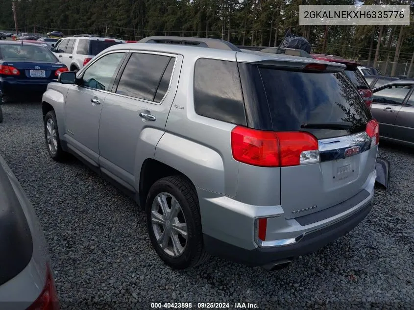 2GKALNEKXH6335776 2017 GMC Terrain Sle-2