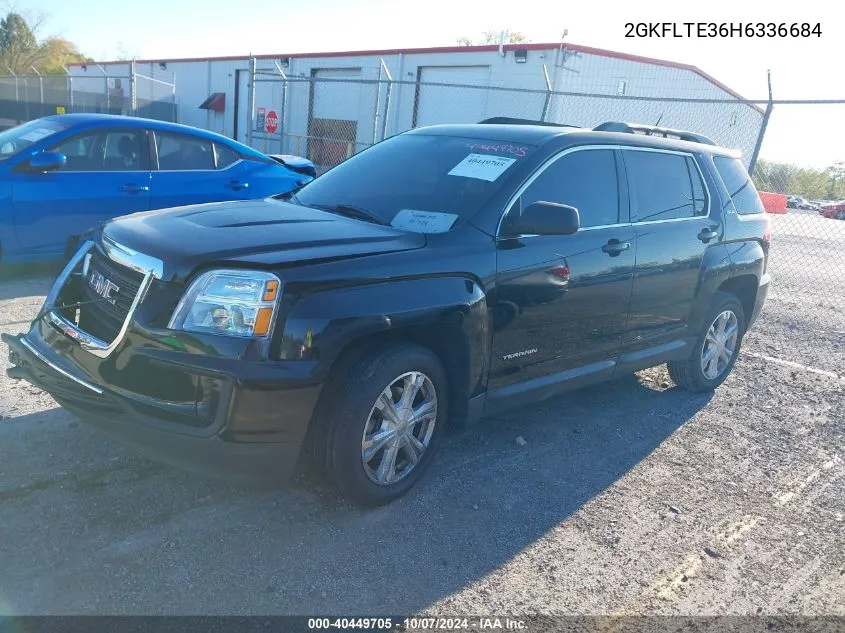 2017 GMC Terrain Sle-2 VIN: 2GKFLTE36H6336684 Lot: 40449705